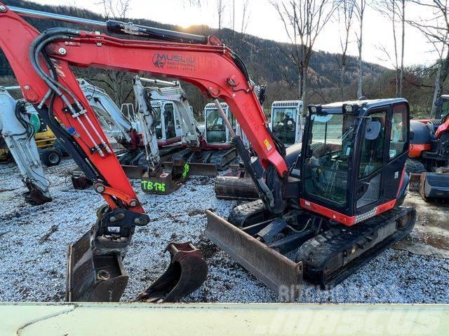 Kubota KXO80-4 Powertilt 3x Löffel Crawler excavators