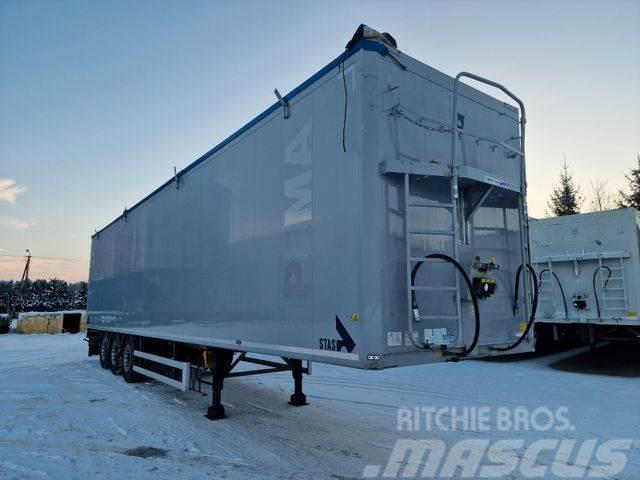Stas Walkingfloor 92m3 Floor 10 mm Box body semi-trailers