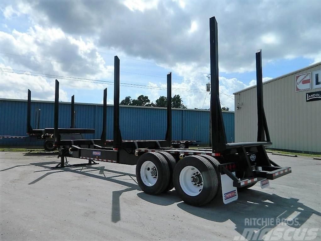 Pitts LP40-4L Air Ride Timber semi-trailers