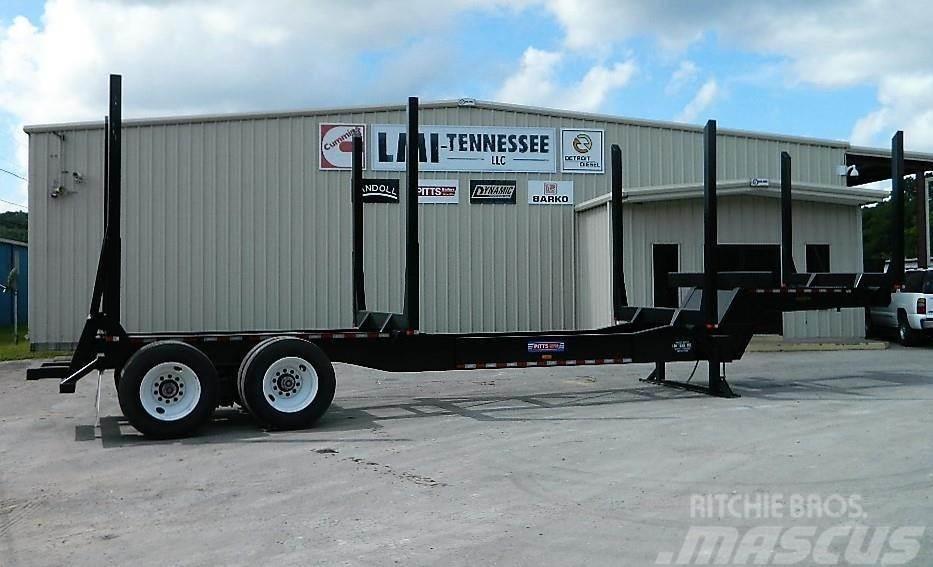 Pitts LP40-4L Air Ride Timber semi-trailers