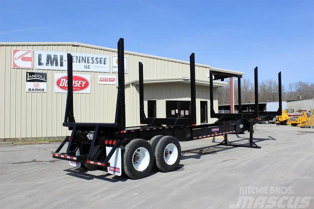 Pitts LT40-8L Air Ride Timber semi-trailers