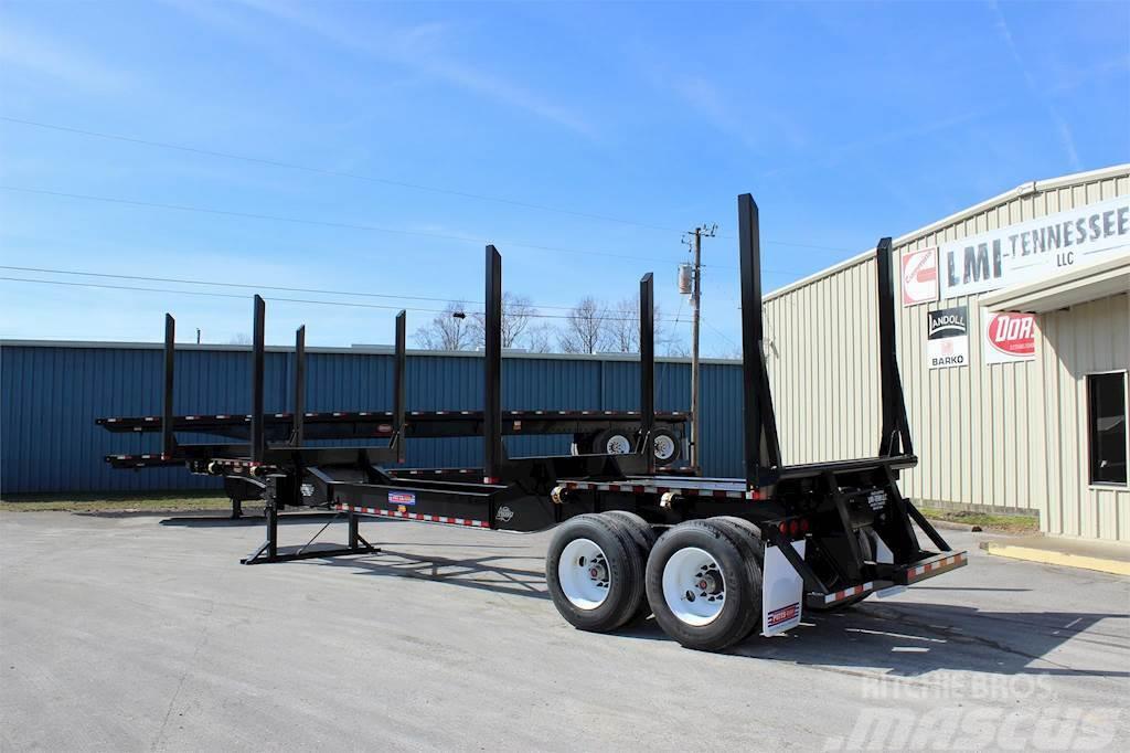 Pitts LT40-8L Hutch Susp Timber semi-trailers
