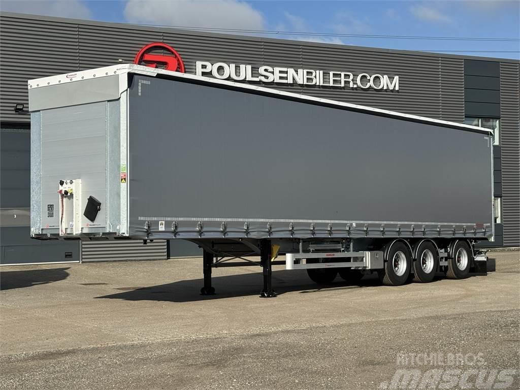 Hangler 3-aks 45-tons gardintrailer Nordic Curtainsider semi-trailers