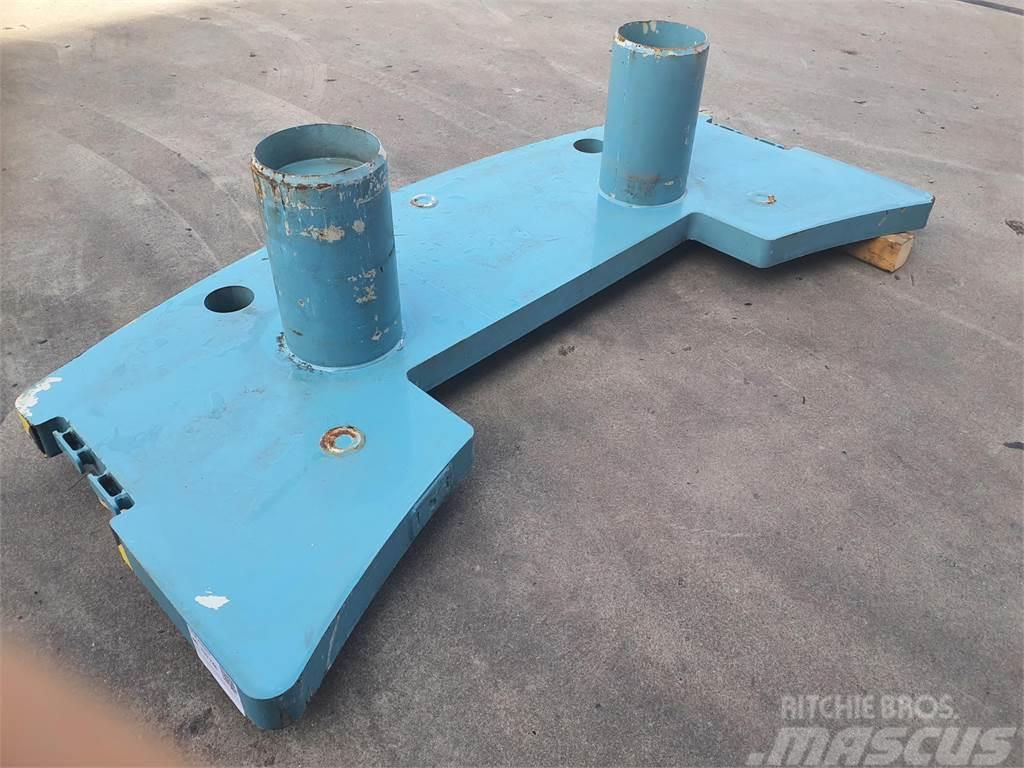 Faun ATF 60-3 counterweight 1.6T Crane parts and equipment