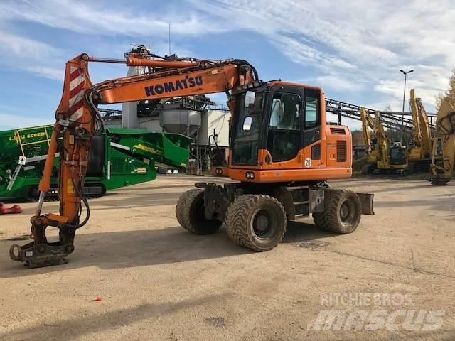 Komatsu PW148-10 Колісні екскаватори