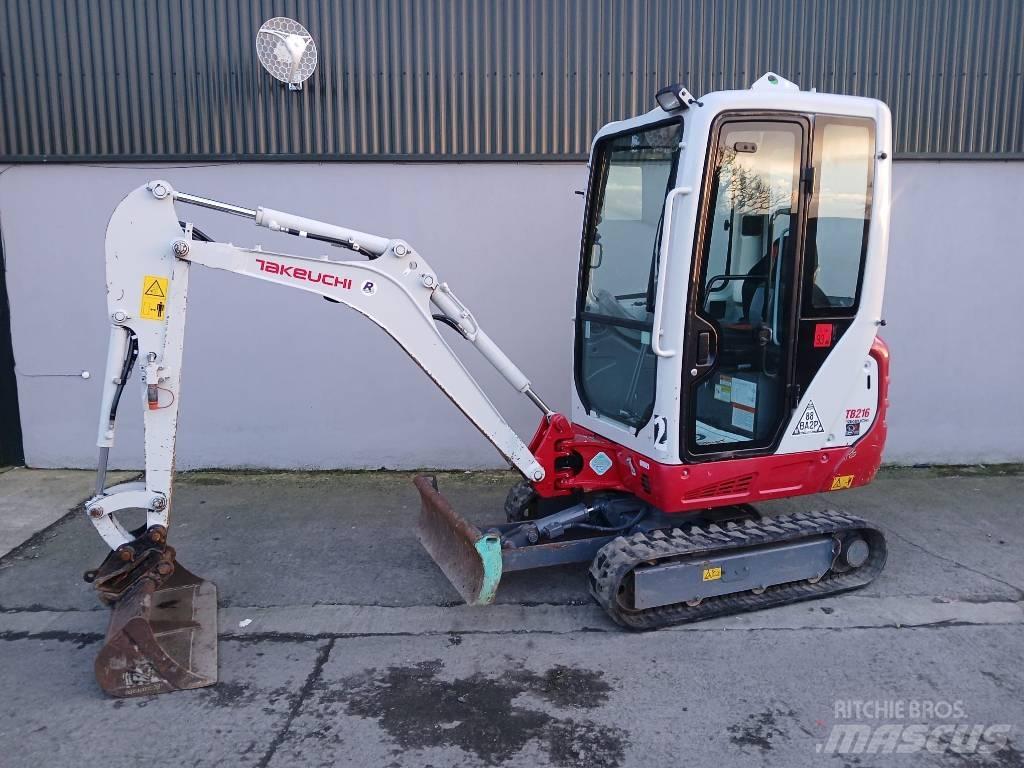 Takeuchi TB 216 Міні-екскаватори < 7т