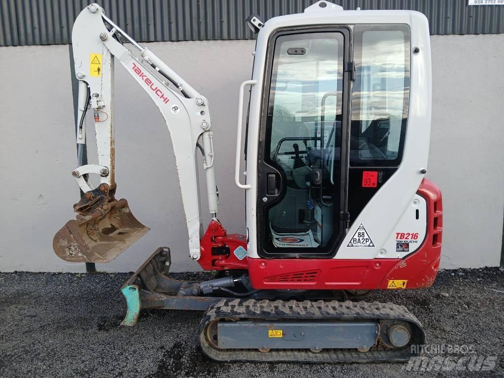 Takeuchi TB 216 Міні-екскаватори < 7т