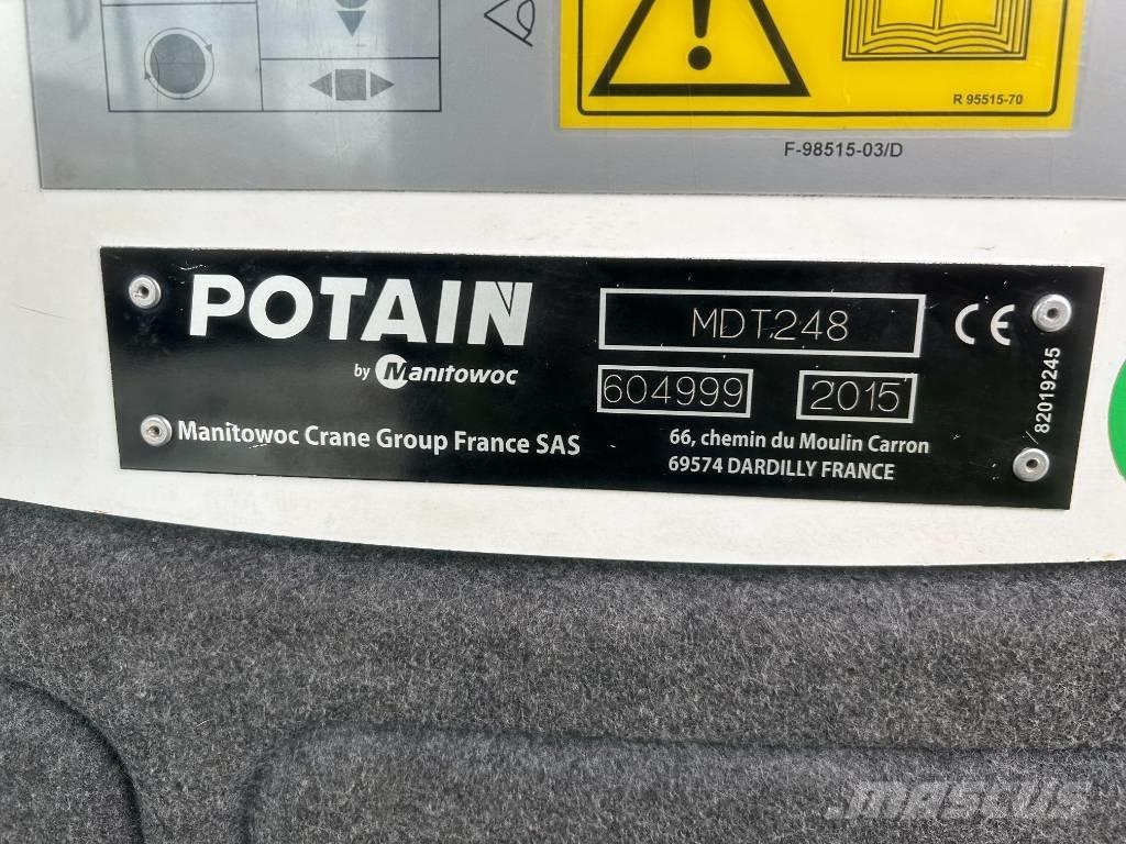 Potain MDT248-J10 Баштові крани