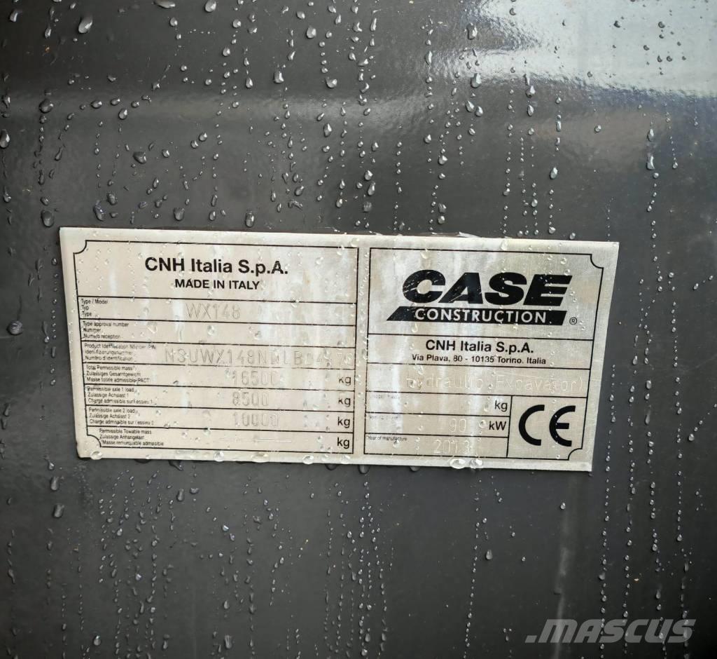 CASE WX 148 Колісні екскаватори