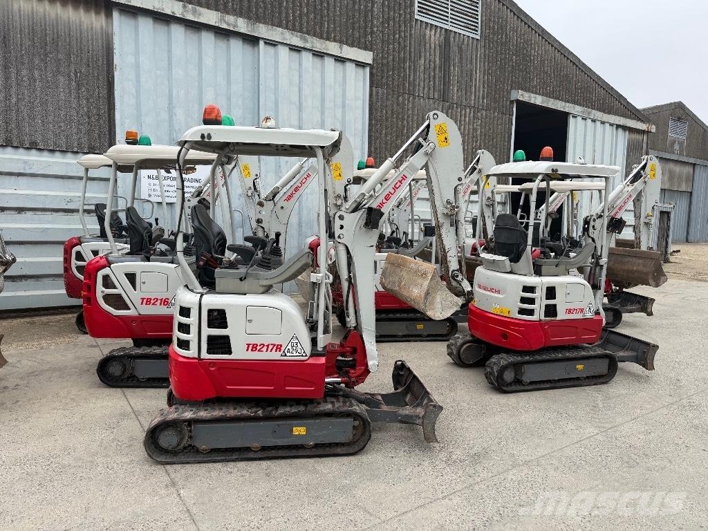 Takeuchi TB 217 R Міні-екскаватори < 7т