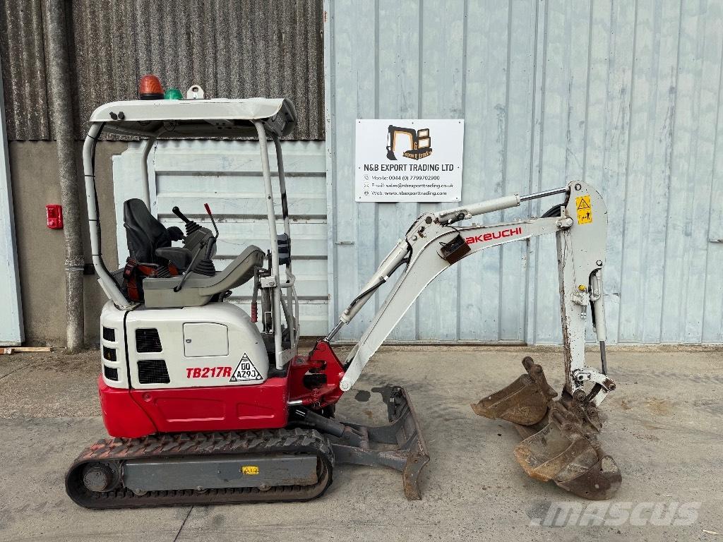 Takeuchi TB 217 R Міні-екскаватори < 7т