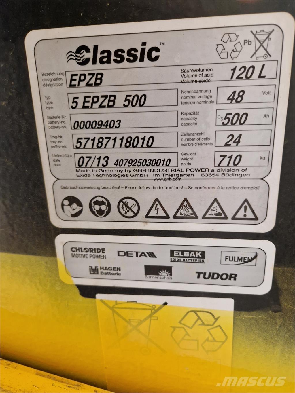 Atlet AS1N1L15T Електронавантажувачі