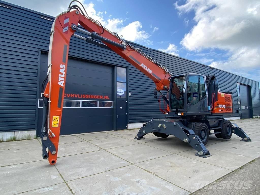 Atlas 250MH Перевантажувачі металобрухту/промислові навантажувачі