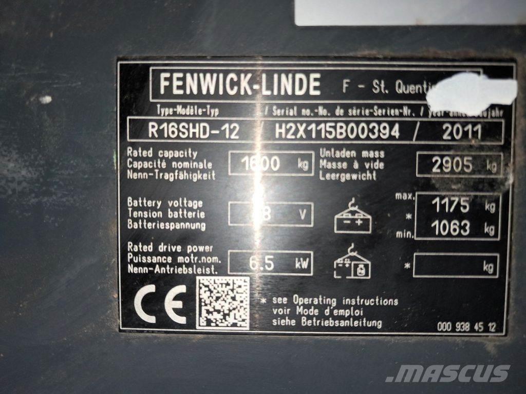 Linde R16SHD-12 Річ-трак із високим підйомом