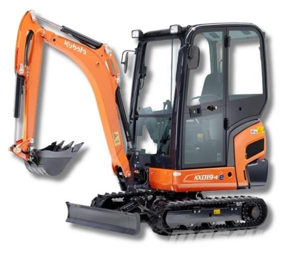 Kubota KX019-4 Міні-екскаватори < 7т