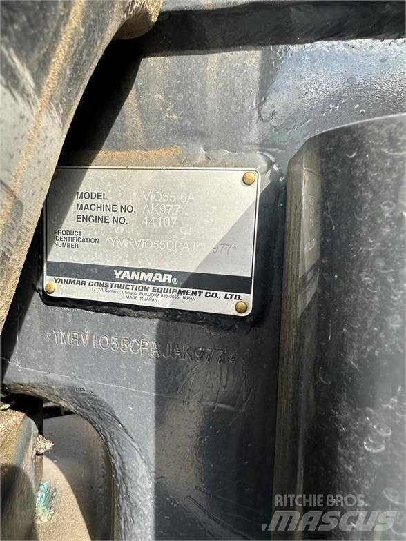Yanmar VIO55-6A Міні-екскаватори < 7т