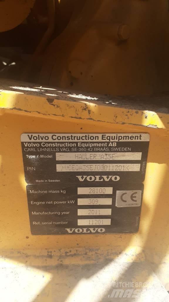 Volvo A 35 E Зчленовані самоскиди