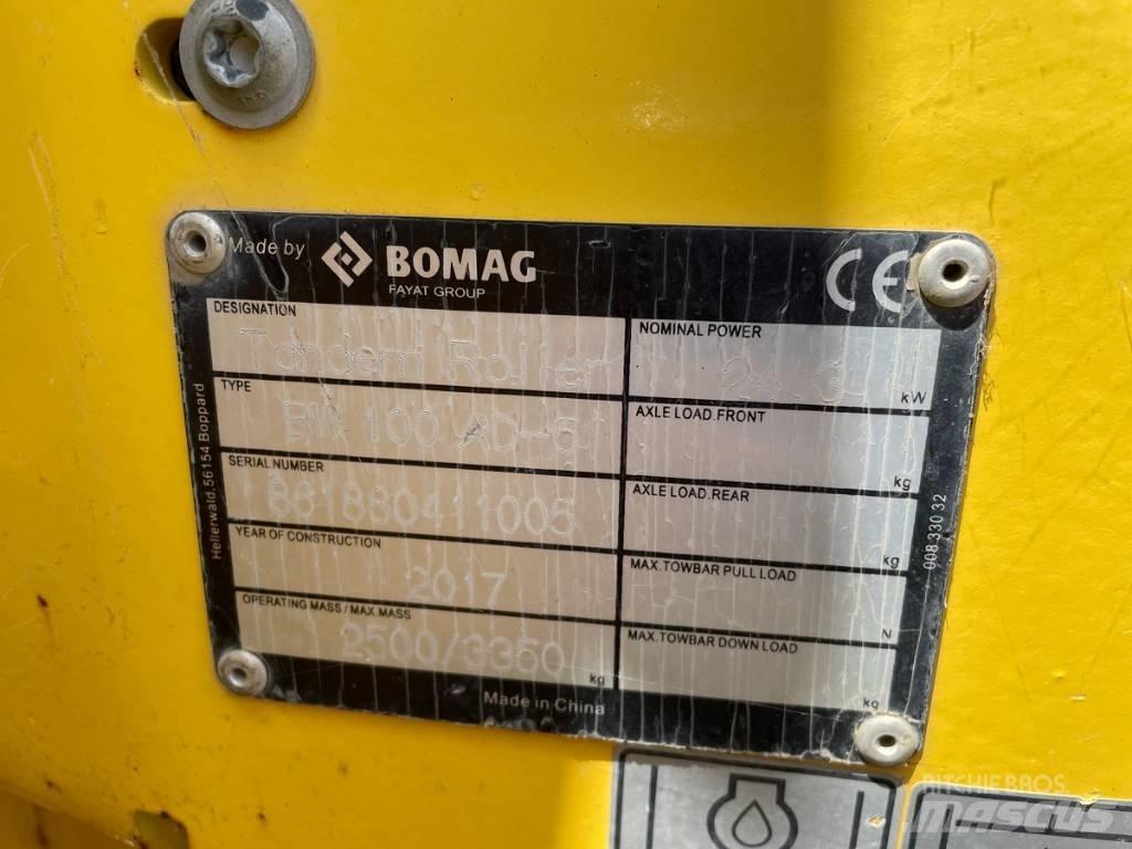 Bomag BW 100 AD-5 Котки тротуарні
