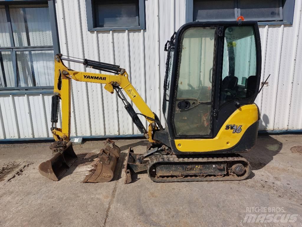 Yanmar SV 16 Міні-екскаватори < 7т