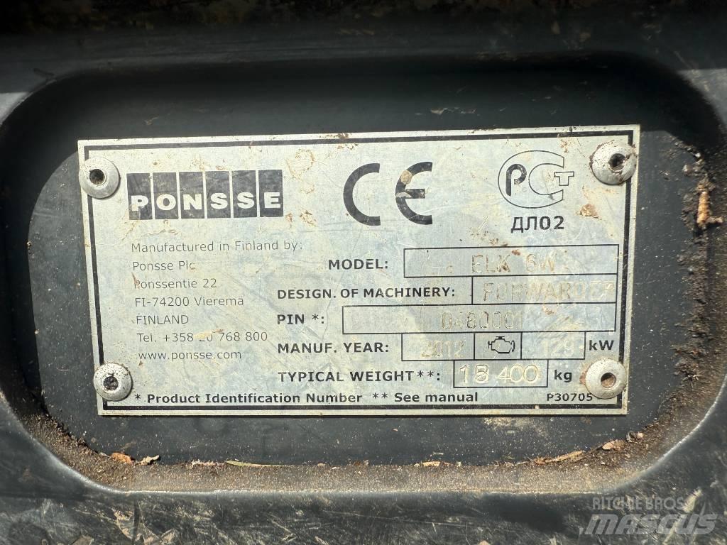 Ponsse ELK 8W Форвардери