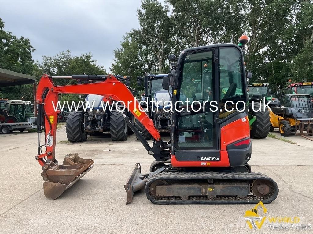Kubota U 27-4 Міні-екскаватори < 7т