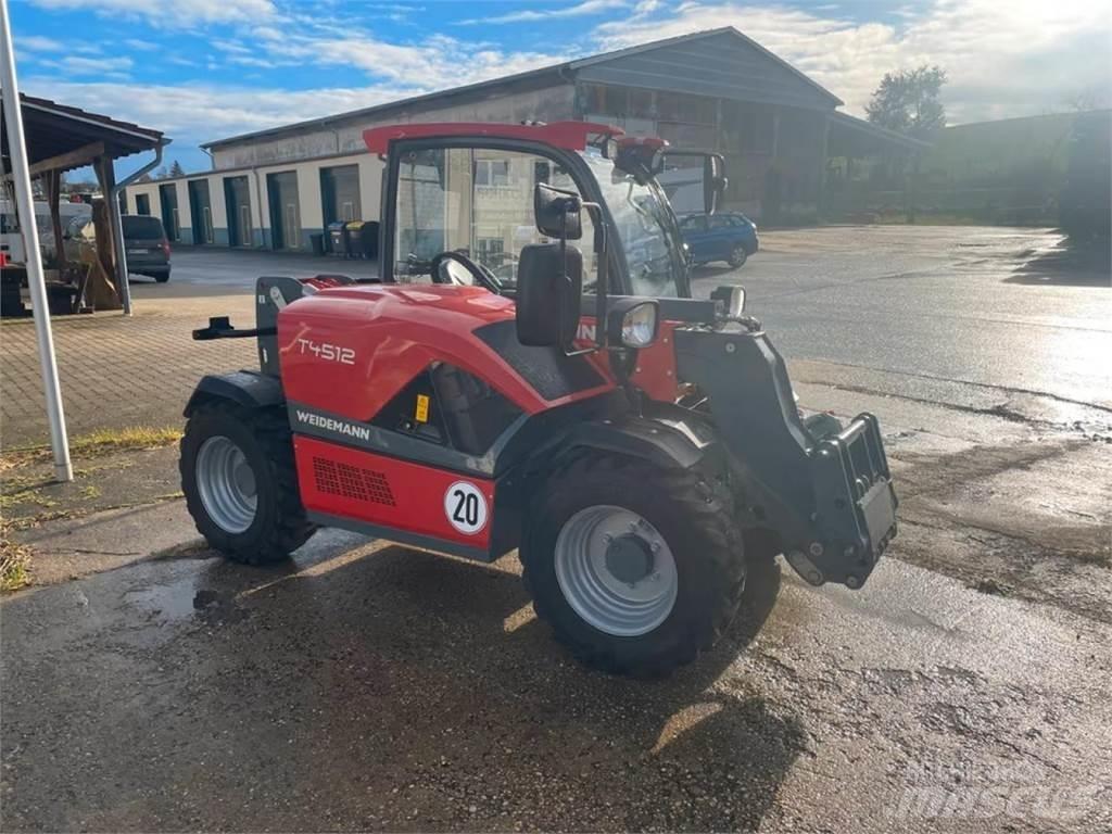 Weidemann T4512 Телескопічні підйомники