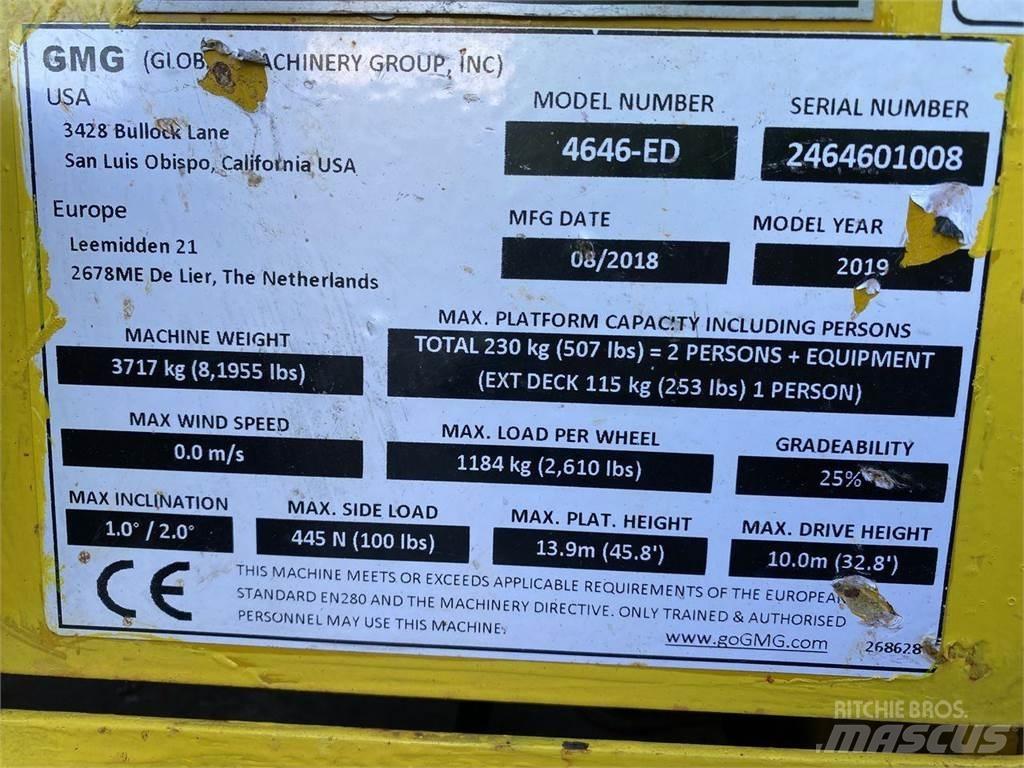 GMG 4646-ED Підйомники-ножиці