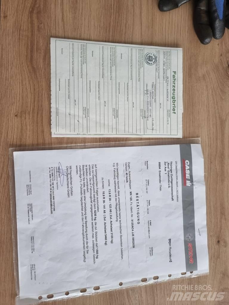 CASE MX 120 Трактори
