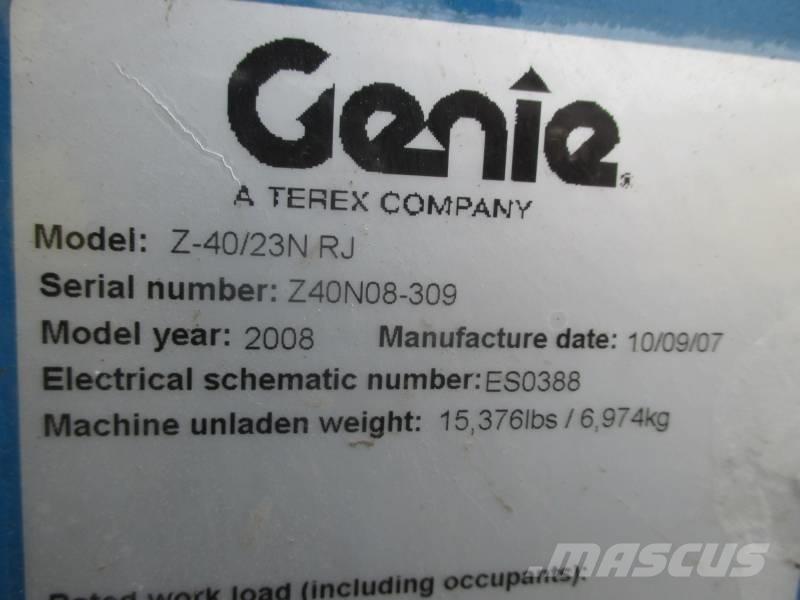 Genie Z 40/23 N RJ Колінчаті підйомники