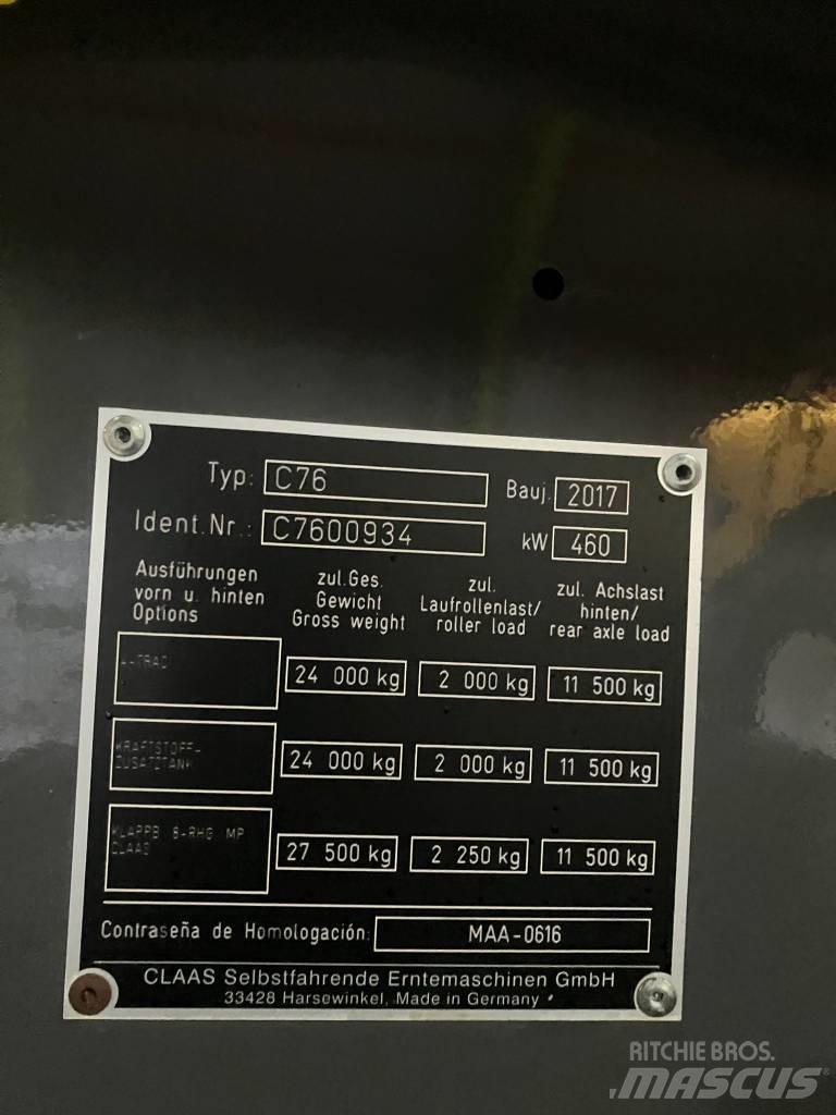 CLAAS LEXION 780 TT Зернозбиральні комбайни