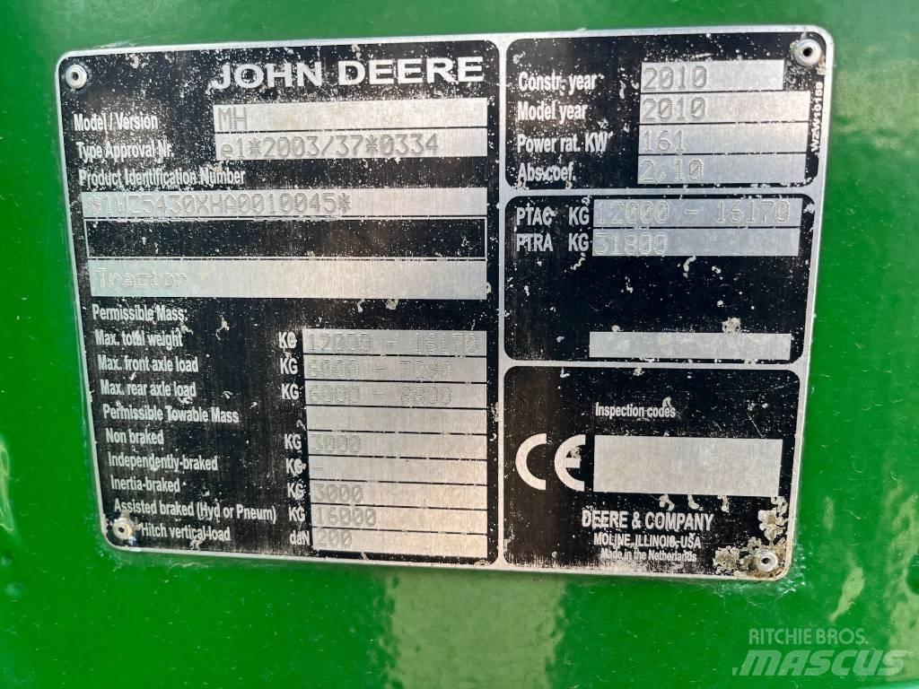 John Deere 5430 I Самохідні обприскувачі