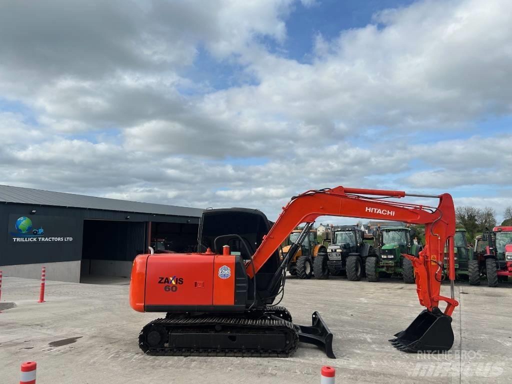 Hitachi Zaxis 60 Міні-екскаватори < 7т