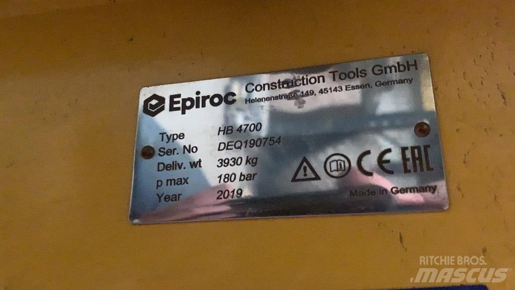 Atlas Copco HB4700 Плуги
