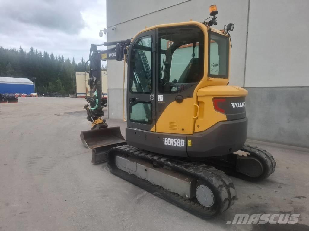 Volvo ECR 58 D Міні-екскаватори < 7т