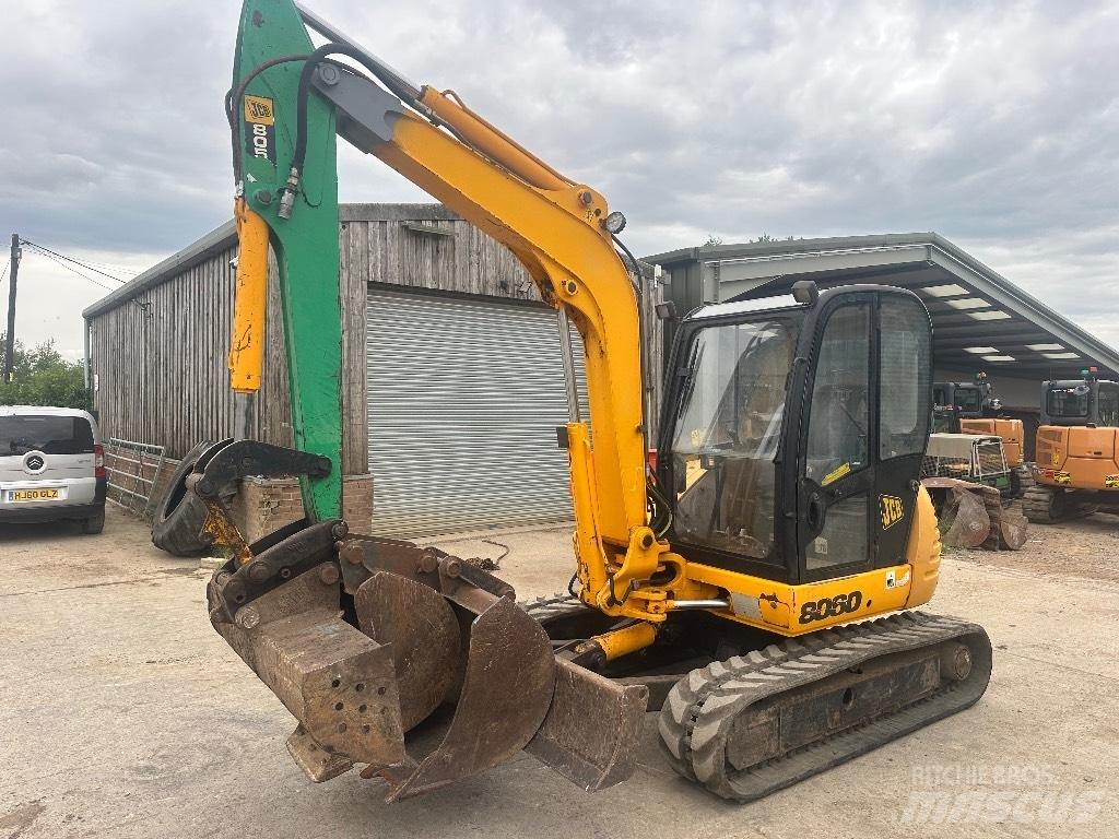 JCB 8060 Міні-екскаватори < 7т