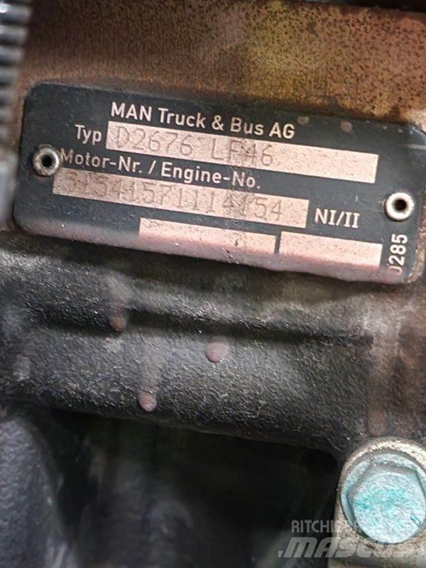 MAN D2676 LF46 Двигуни