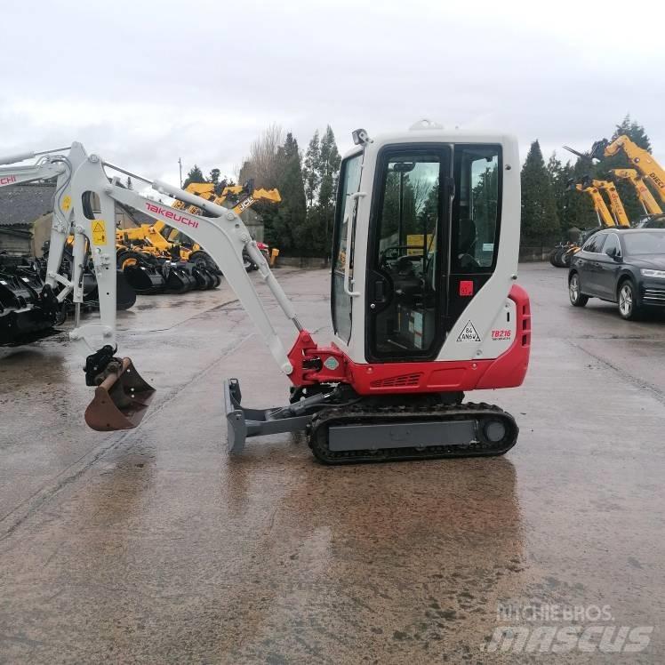 Takeuchi TB216 Міні-екскаватори < 7т