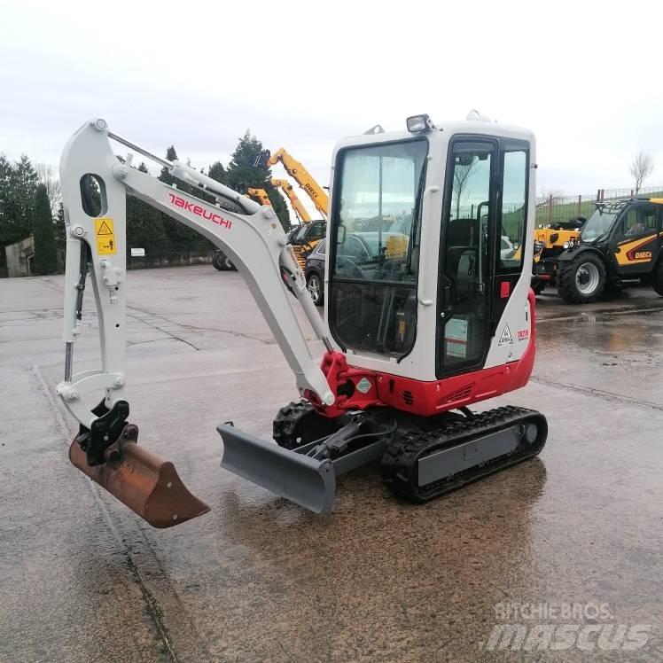 Takeuchi TB216 Міні-екскаватори < 7т