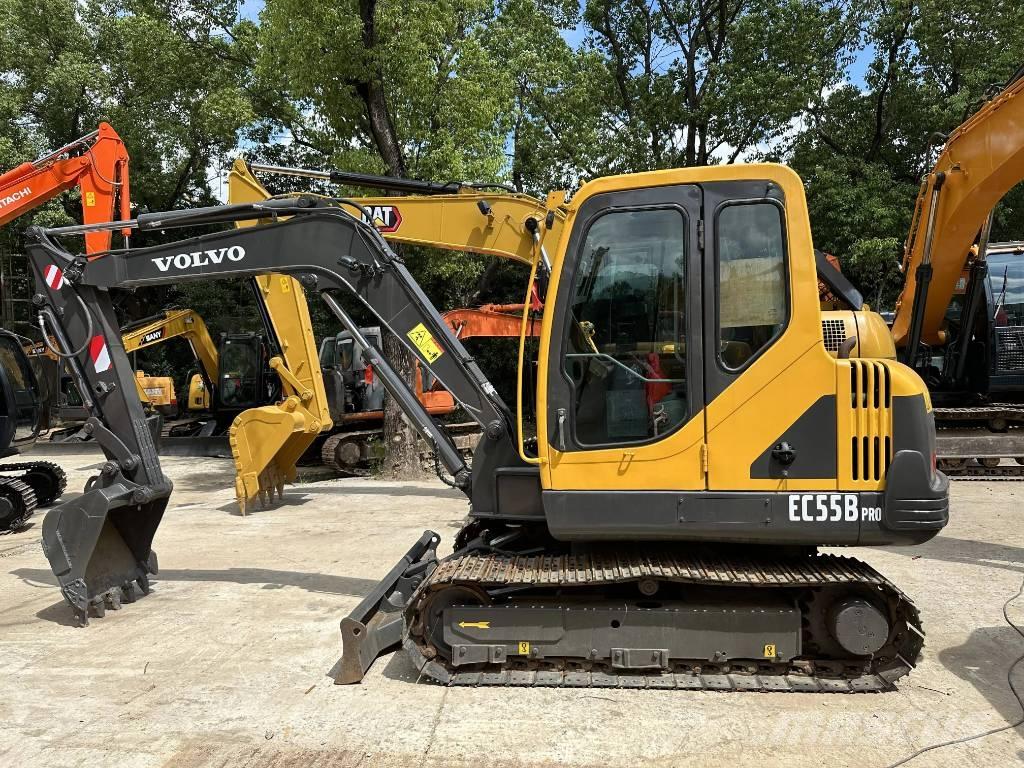 Volvo EC55B Міні-екскаватори < 7т