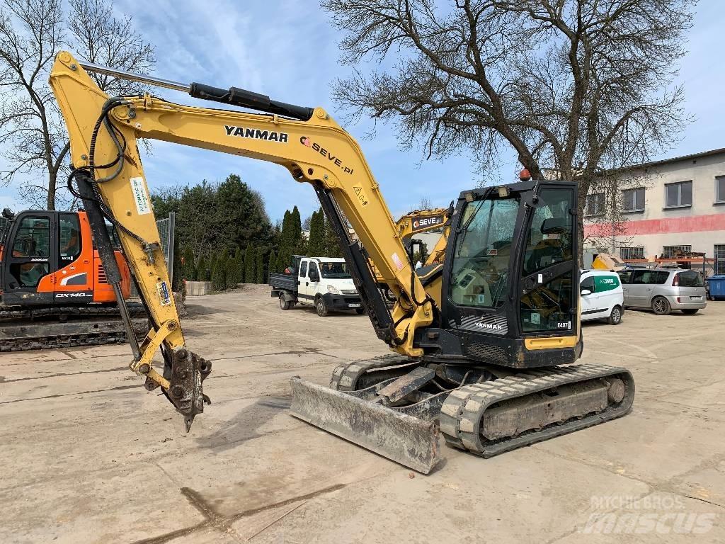 Yanmar Vio 80-1A Середні екскаватори 7т. - 12т.