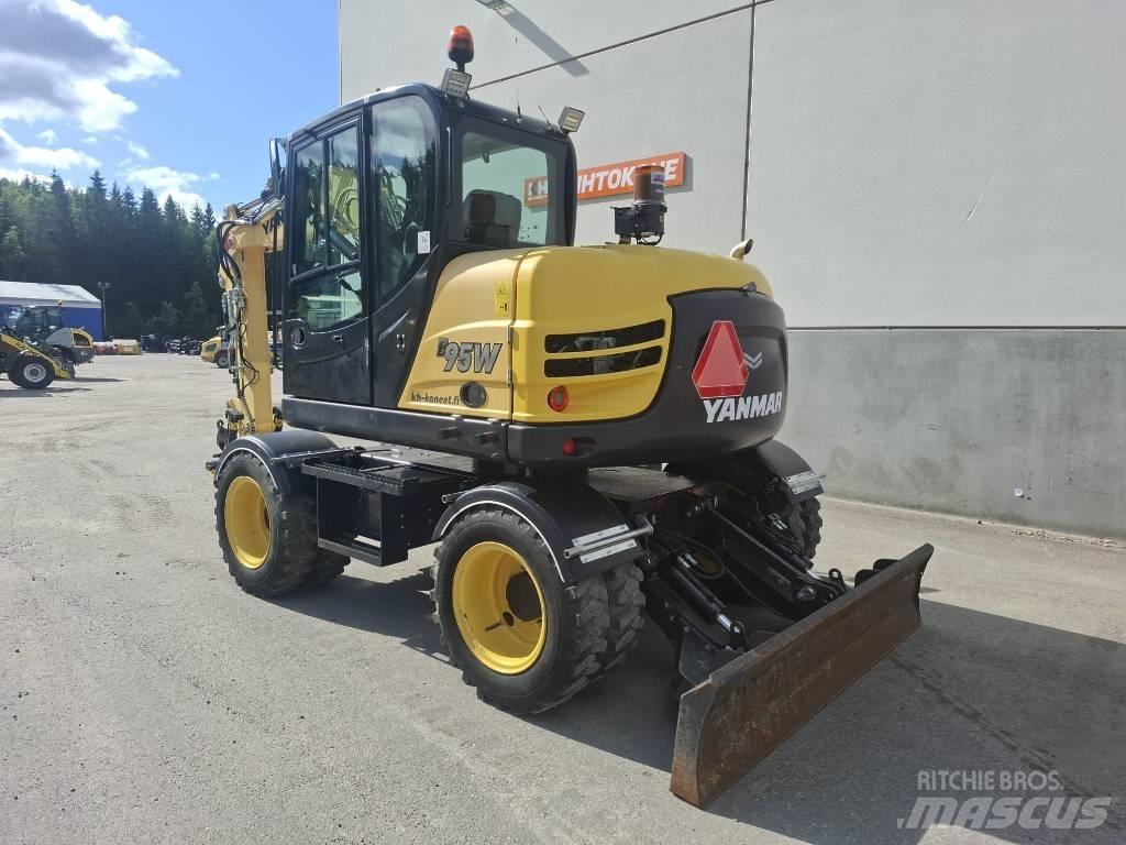 Yanmar B 95 W Колісні екскаватори