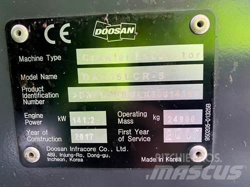 Doosan DX235LCR-5 Гусеничні екскаватори
