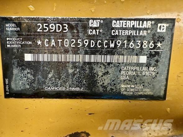 CAT 259D3 Міні-навантажувачі