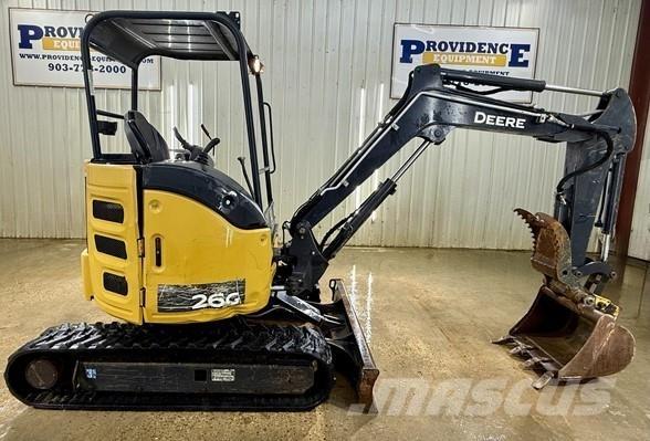 John Deere 26G Міні-екскаватори < 7т