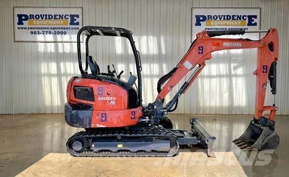 Kubota KX033-4 Міні-екскаватори < 7т