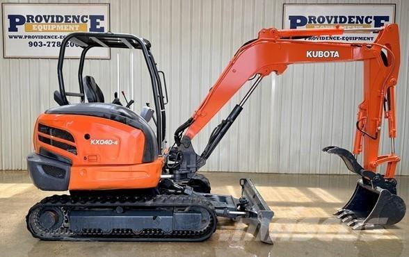 Kubota KX040-4 Міні-екскаватори < 7т