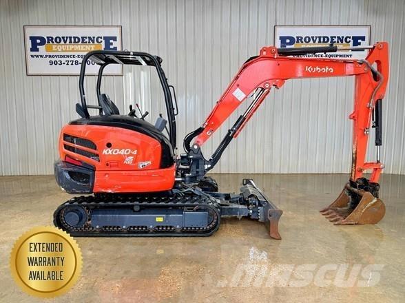 Kubota KX040-4 Міні-екскаватори < 7т