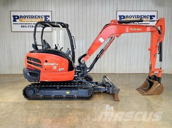 Kubota KX040-4 Міні-екскаватори < 7т