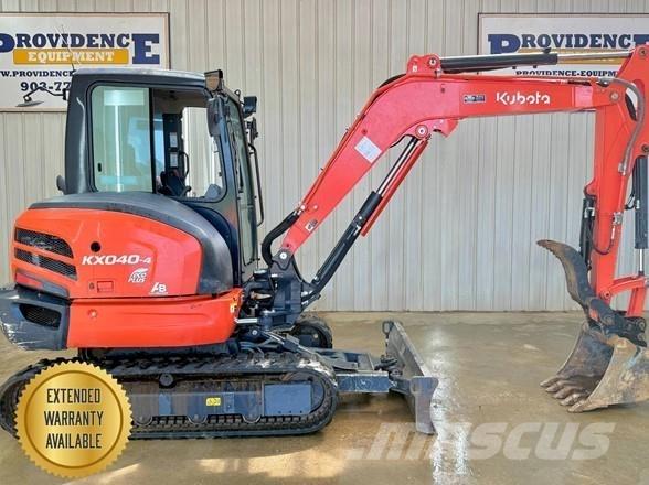 Kubota KX040-4 Міні-екскаватори < 7т