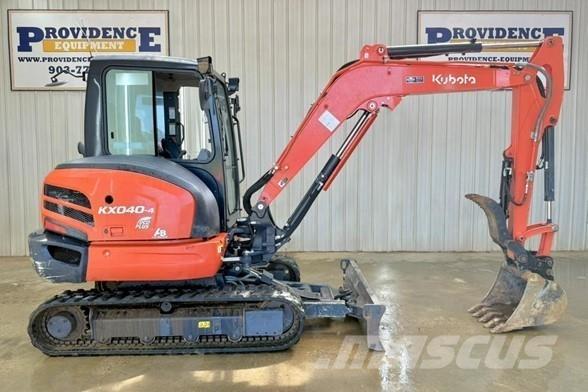 Kubota KX040-4 Міні-екскаватори < 7т